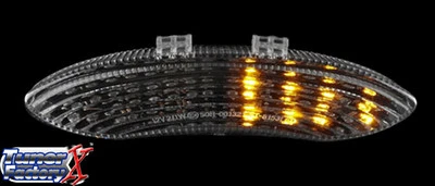 FIT TRIUMPH Speed Triple 2008 2009 2010-2020 TAILLIGHT Smoke INTEGRATED SIGNL - Image 1 of 4