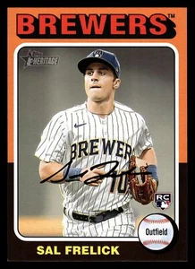 2024 Topps HERITAGE SAL FRELICK 1975 CAJA DE GRAN TAMAÑO TOPPER CERVECEROS RADIOCONTROL OB-41 - Imagen 1 de 2