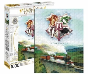 Harry Potter Train / Crest 1000pc jigsaw 690mm x 510mm DAMAGED BOX-Reduced - Picture 1 of 1