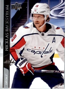 2020-21 Upper Deck Nicklas Backstrom Washington Capitals #436 Hockey Card - Picture 1 of 2