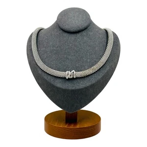 Phillip Gavriel Sterling Silver "Prosecco Tally" Diamond Popcorn Chain Necklace - Picture 1 of 17