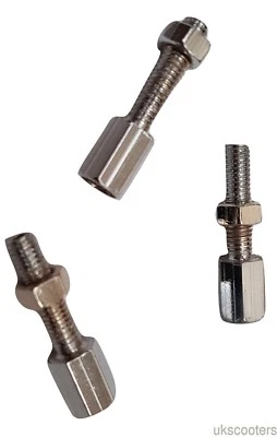 ukscooters VESPA ENGRANAJE EMBRAGUE AJUSTADORES DE CABLE NUEVO PX LML T5 VBB X 3