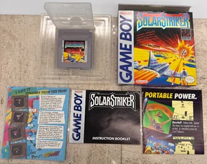 Solar Striker CIB - Selten - Top (Nintendo Game Boy 1990) - Bild 1 von 13