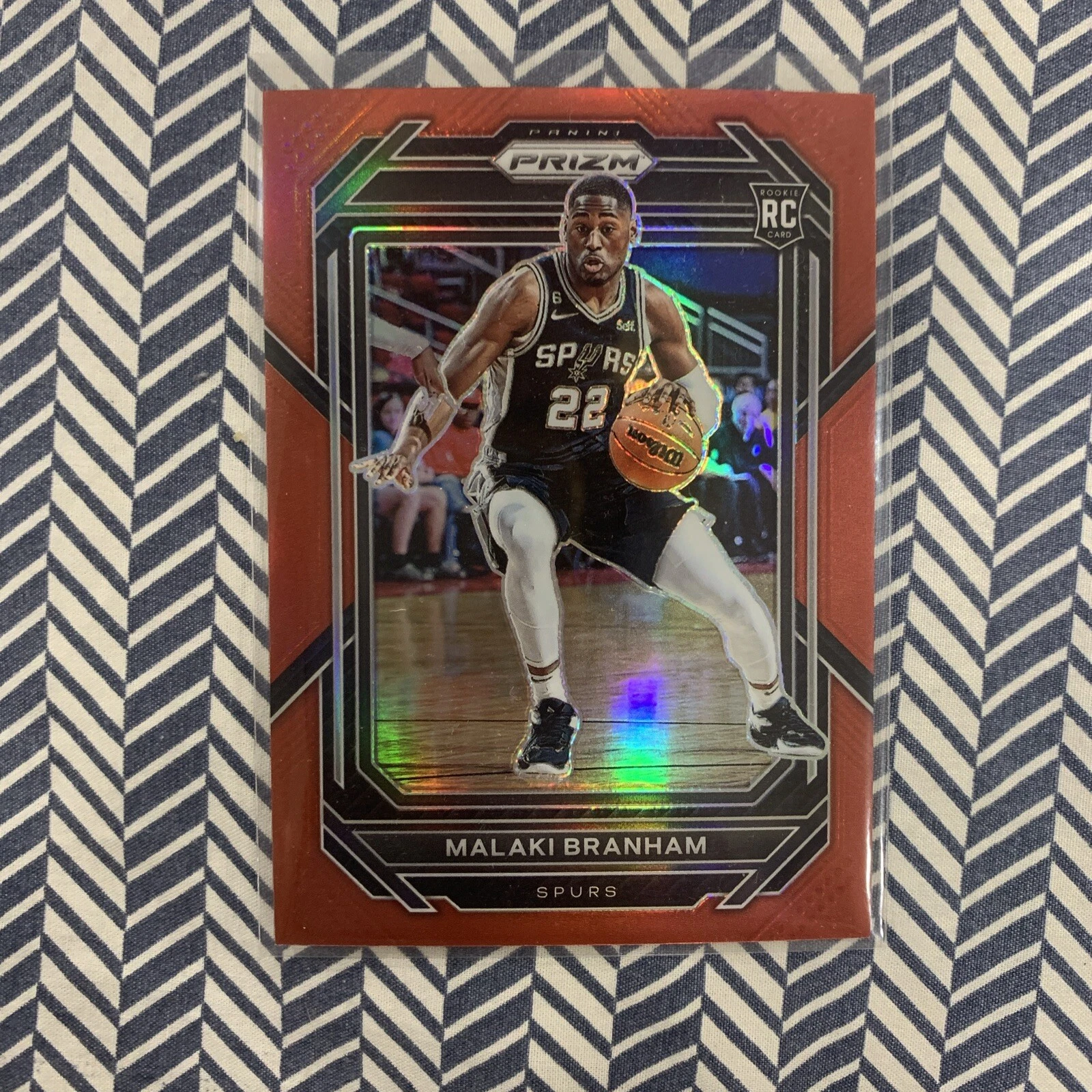 2022-23 Panini Prizm Malaki Branham Red Rookie RC /299 #230