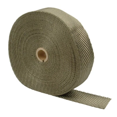 Thermal Tape Exhaust Wrap DEI Titanium 2.5cm x 30m (1in x 100ft) DEI 010133 - Image 1 of 4