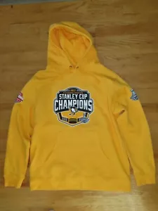 2017 PITTSBURGH PENGUINS Stanley Cup Champs (XL) Hooded Sweatshirt SIDNEY CROSBY - Picture 1 of 8