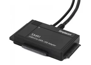 3-IN-1 USB 3.0 TO 2.5", 3.5" & 5.25" SATA/IDE Adapter with Power Supply - Picture 1 of 4
