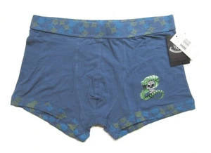 A0249 Intimo NEW Men's Blue Skull Snake Cotton Stretch Contour Pouch Boxer Brief - Picture 1 of 4
