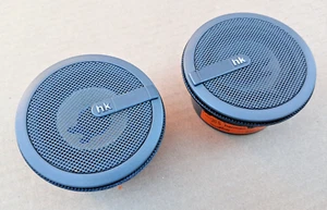 BMW E36 325is 318is 328 M3 Premium Sound Harmon Kardon HK Speaker Housings Gray - Foto 1 di 12