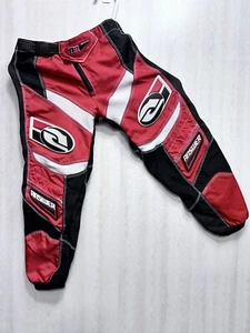 Answer racing pants red white and black in color AR Syncron Youth size 20 - Picture 1 of 11