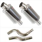 Lextek Slip-on S/Steel 350mm Exhaust for KTM 990 Adventure 06-12