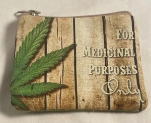 Nur medizinische Zwecke 3,5 x 4 im Münzbeutel mit Reißverschluss - Bild 1 von 2