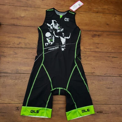 Ale Cycling Womens Large Triathlon Suit Trisuit Skinsuit Cycling Front Zip L - Image 1 of 4