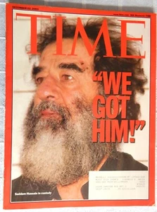 TIME magazine We Got Him December 22 2003 Saddam Hussein in custody - Picture 1 of 3