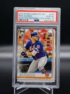 Juego completo Topps 2019 Pete Alonso RC All-Star Game PSA 10 gemas como nuevo #475 3829 - Imagen 1 de 2