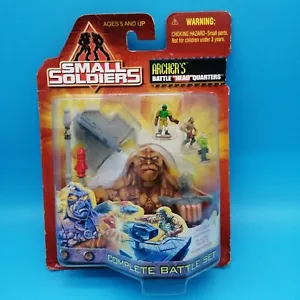 Hasbro Small Soldiers Micro Playset Archer Mighty Mini Max Battle set Head - Foto 1 di 5