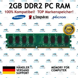 2 GB UDIMM DDR2-800 Per ASUS P5QD TURBO / P5KC / P5K RAM Memoria - Foto 1 di 1