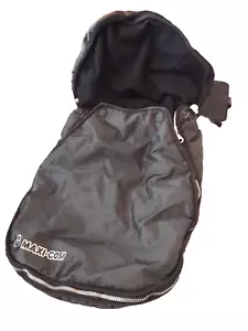 Maxi Coso Car seat Foot Muff - Black vgc - Picture 1 of 1