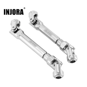 INJORA Stainless Steel Drive Shafts Upgrade for Axial 1/8 AXP8 Gilamon 2.2 - Picture 1 of 12
