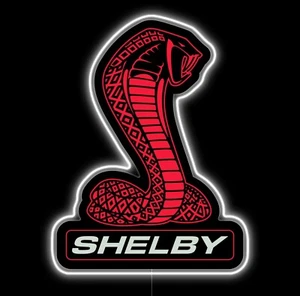 Shelby Cobra LED Sign for your Garage or Mancave - Picture 1 of 2