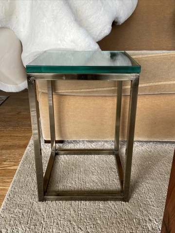 DIA Design Institute America 1983 Mid Century Modern Accent Table Milo Baughman? Cover