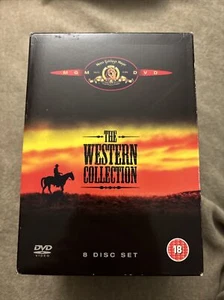 MGM THE WESTERN COLLECTION 8 DISC - R2 UK Alamo Posse Vera Cruz Long Riders Etc - Picture 1 of 4