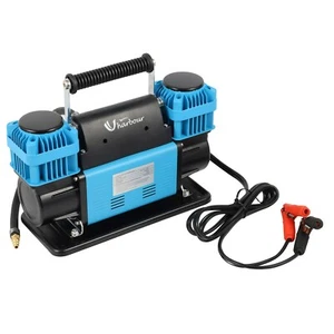Compressore d'aria portatile off-road doppio cilindro 150 PSI 300 L/MIN con borsa di trasporto - Foto 1 di 10