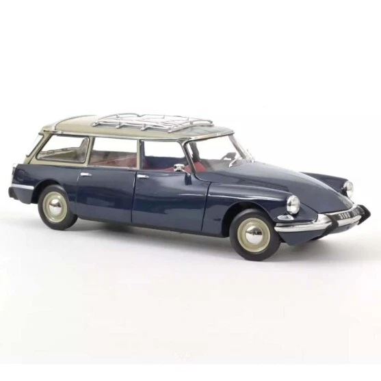 NOREV COLLECTORS 1 18 DIE CAST AUTO CITROEN ID 19 BREAK 1967 BLU ART 181770