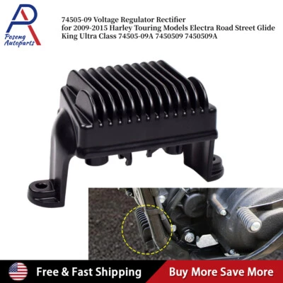 Voltage Regulator Rectifier Kit For Harley-Davidson Electra Glide 09-14 74505-09 - Image 1 of 4