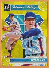 2023 Donruss Diamond Kings Yellow Tom Seaver #6 New York Mets