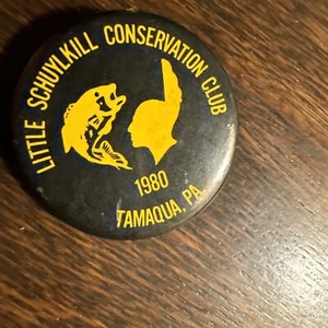 Vintage Angelanhänger Tamaqua Pa. 1980 Little Schuylkill Naturschutzverein - Bild 1 von 12