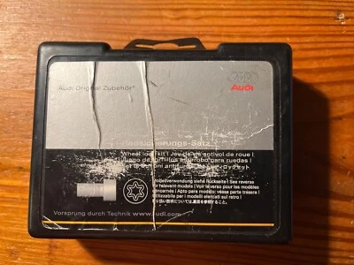 2009-2020 Audi Q3 Q5 Q7 Q8 SQ5 Anti-Theft Wheel Locking Nuts Bolt Lock SET of 4 - Imagem 1 de 4