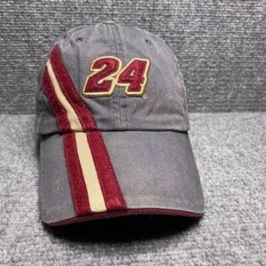 Jeff Gordon Hat Cap Strap Back Mens NASCAR Racing Chase Gray 24 - Picture 1 of 8