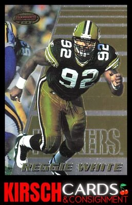 Reggie White 1996 Bowman's Best #134 Green Bay Packers - Image 1 of 2
