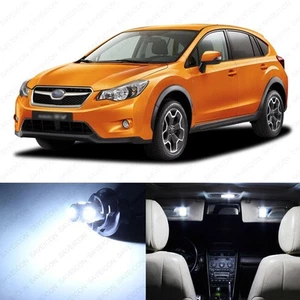 Paquete de 8 luces interiores LED blancas para Subaru XV Crosstrek 2013-2021 + HERRAMIENTA - Imagen 1 de 8