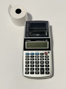 Canon Palm Printer P1-DH V 12 Digit Calculator NO AC Adapter - Picture 1 of 5