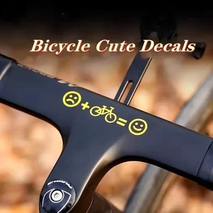3pcs Bike Stickers Personalized MTB Road Bicycle Frame Sticker Decorative - Picture 1 of 18