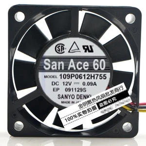 Ventilador de refrigeración inversor 1 pieza 60*15 6CM 109P0612H755 12V 0.09A - Imagen 1 de 1