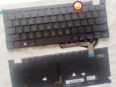 Teclado retroiluminado EE. UU. para portátil ASUS Zenbook 14 OLED UX3402 UX3402V Foto 1 de 4