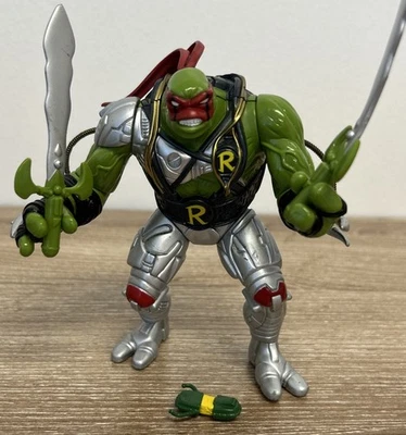 Teenage Mutant Ninja Turtles Jim Lee Raphael 1995 TMNT Raph Playmates COMPLETO Foto 1 de 4