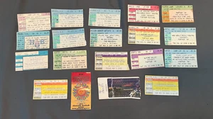 Lotto 19 biglietti Jam Band vintage anni 90 00 Furthur Ekoostik Hookah Phish Allman - Foto 1 di 6