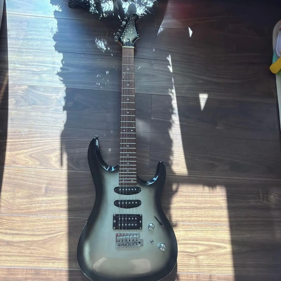 Gibson Electric Guitar Gradient Silver - Image 1 of 4