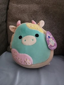 Squishmallows 8" Pasqua Cornelio La Mucca Biscotto - Foto 1 di 1