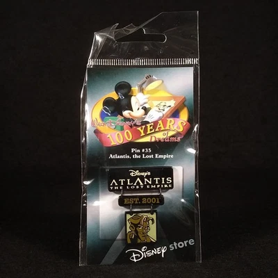 Atlantis: The Lost Empire (2001) - #35 - Prendedores 100 años de sueños de Disney Foto 1 de 4