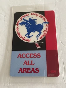 Neil Young Crazy Horse Ragged Glory All Access Concert Pass World Tour 1991 - Bild 1 von 8
