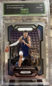 Prizm Draft Picks Victor Wembanyama 2024 gema graduada como nueva 10 - Imagen 1 de 2