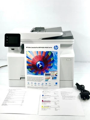 HP Color LaserJet Pro MFP M283FDW Printer All-In-One Wireles Pg:4.5k TESTED Vid - Image 1 of 4