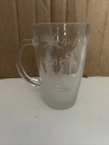 Starbucks Christmas 2009 Glas Kaffeebecher Wish for Snow Peace Rentier 12oz - Bild 1 von 13