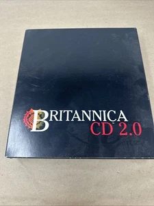 Britannica CD Software Version 2.0 with VHS Installation Video - Afbeelding 1 van 6