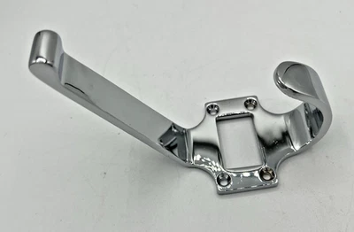 Rejuvenation Hardware Label Holder Double Hook Polished Chrome C9433  - Image 1 of 3